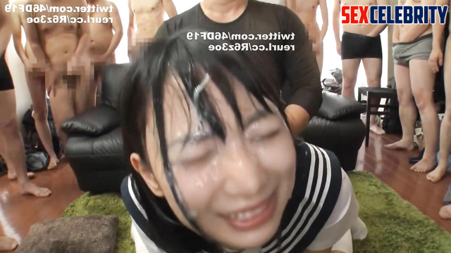 J-Pop Kitano Hinako is covered in cum [AI porn] (北野日奈子 乃木坂46 フェイクポルノ) [PREMIUM]