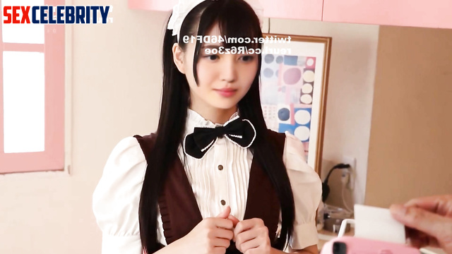 Hot pussy play of fake maid Kubo Shiori [Nogizaka46] 久保史緒里 乃木坂46 フェイクポルノ [PREMIUM]