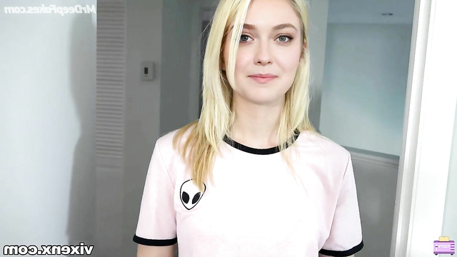 Fake Dakota Fanning pov porn