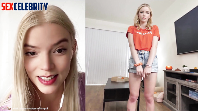 Fake Anya Taylor-Joy came to neighbor for hard fuck [PREMIUM]