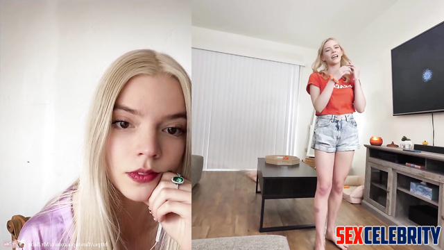 Fake Anya Taylor-Joy came to neighbor for hard fuck [PREMIUM]