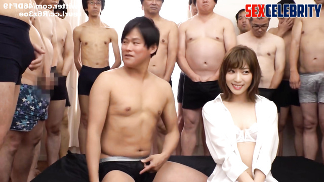 Lots of Japanese cum on Yuki Yoda's face 日本人与田 祐希乃木坂46 [PREMIUM]