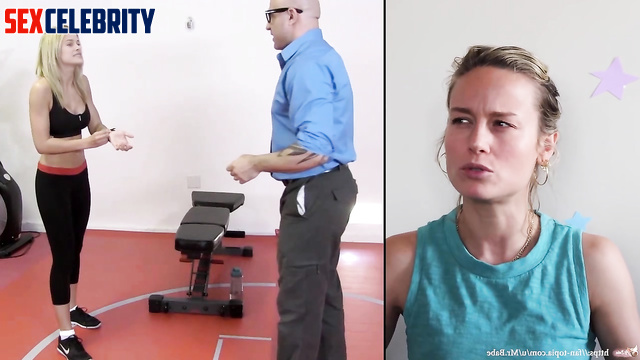 Brie Larson tempted trainer for fuck in gym - deepfake [PREMIUM]