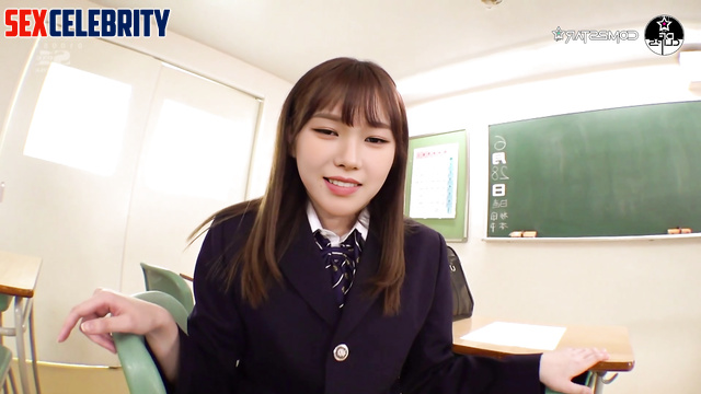 Dissolute schoolgirl Karina (aespa) wants to fuck, face swap 카리나 가짜 앱 [PREMIUM]