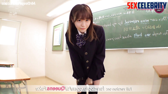 Fake Asakura Yui asked classmate for cunni - 浅倉唯 ディープフェイク