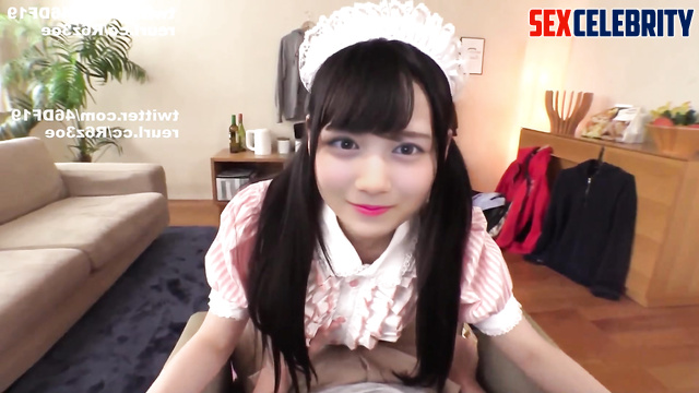 Mizuki Yamashita (山下 美月) is one slutty maid Nogizaka46 乃木坂46情熱的なセックス [PREMIUM]