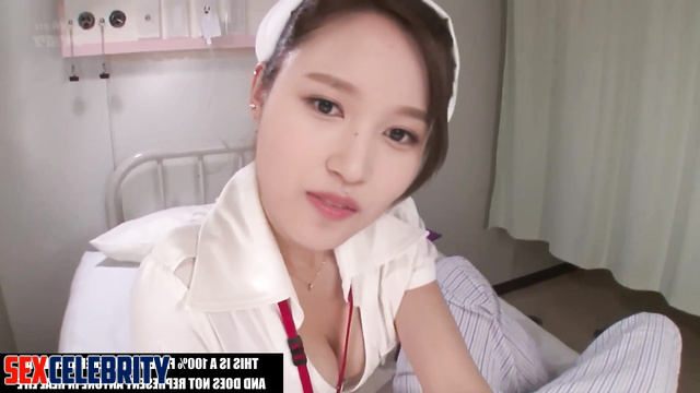 This nurse making awesome things by her mouth (미나 트와이스) Mina fakeapp