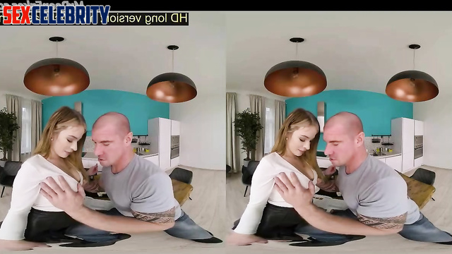 Danielle Panabaker - blonde began to fuck right in kitchen - fakeapp