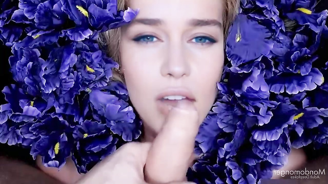 Emilia Clarke in pov blowjob porn - fake celebrity porn [PREMIUM]