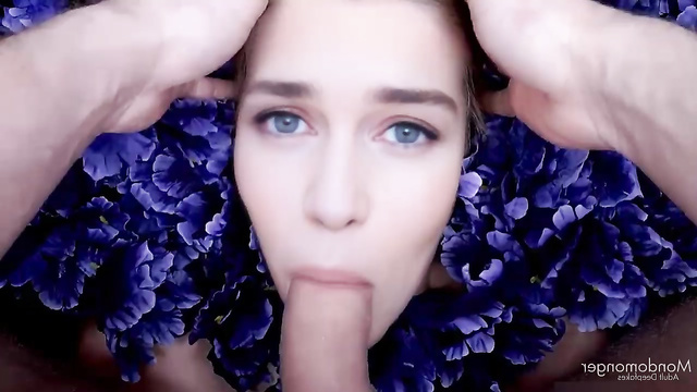 Emilia Clarke in pov blowjob porn - fake celebrity porn [PREMIUM]