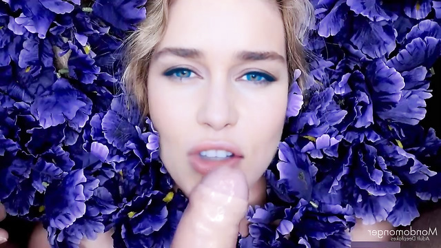 Emilia Clarke in pov blowjob porn - fake celebrity porn [PREMIUM]