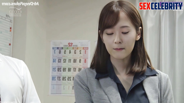 Sexy korean office lady Krystal Jung fucked with boss / 정수정 연예인 섹스