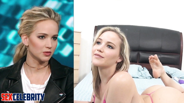 Curvy blonde vs big dick - Jennifer Lawrence deepfake [PREMIUM]