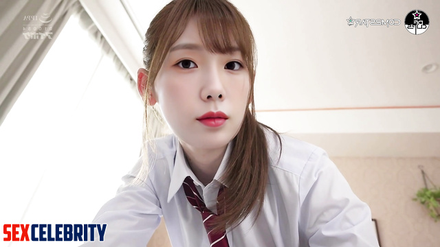 Sweet Korean schoolgirl had her first sex experience - Taeyeon 태연 소녀시대