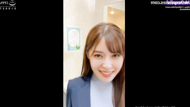 권나라 헬로비너스 horny colleague fucked Nara in the office toilet - real fake