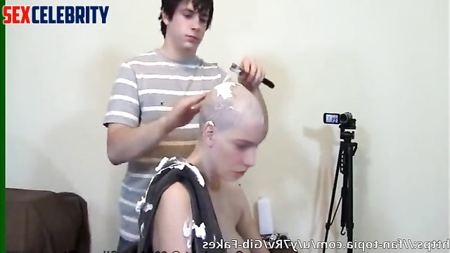 Shaving her hair bald - Anya Taylor-Joy deepfakes