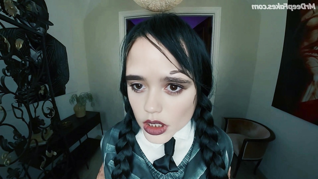 Jenna Ortega - the Adams family secrets // deepfake porn