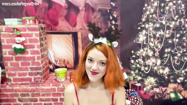 Merry Christmas - Jayma Mays wants a cock for holidays /fakes