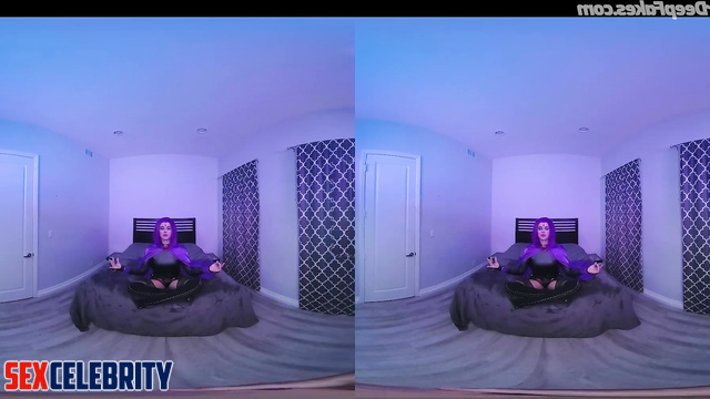 Hot VR deepfake with busty witch Millie Bobby Brown