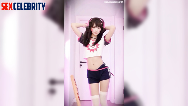 Cosplay girl Tsuruko loves to dance // A.I. deepfake