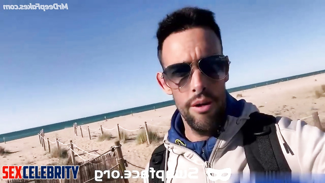 [A.I.] Chris Konopka walks naked along the beach to masturbate