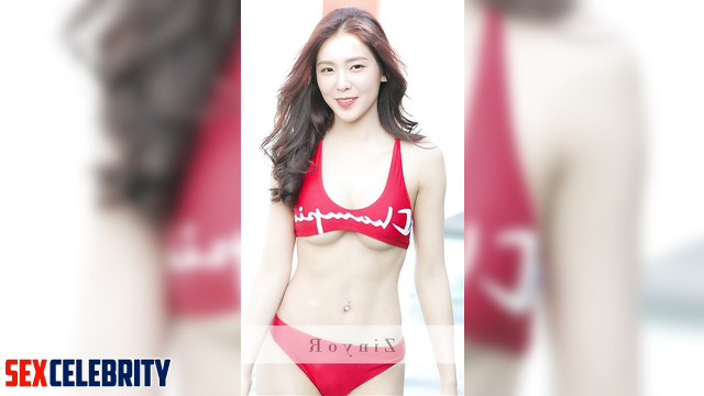 아이린 레드벨벳 Irene in sexy red bikini wants to spend time with you, fakeapp