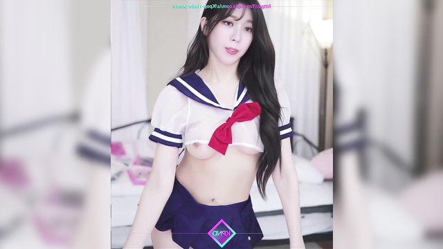 Pretty schoolgirl Karina (카리나 에스파) wanna fuck you and your friends, ai