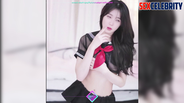 Dissolute schoolgirl IU (이지은 진짜 가짜) wanna money for her dance - fakeapp