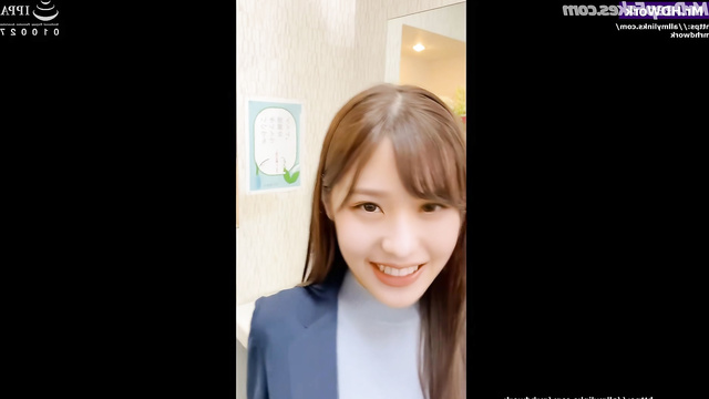 Wonyoung in the toilet gave a blowjob to her work colleague (장원영 인공지능)