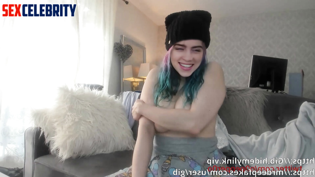 That cock fits my pussy very well - fake Billie Eilish