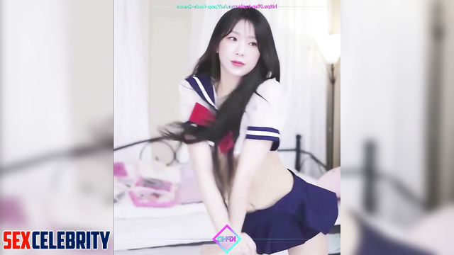 태연 소녀시대 Taeyeon loves dirty dances - solo home porn