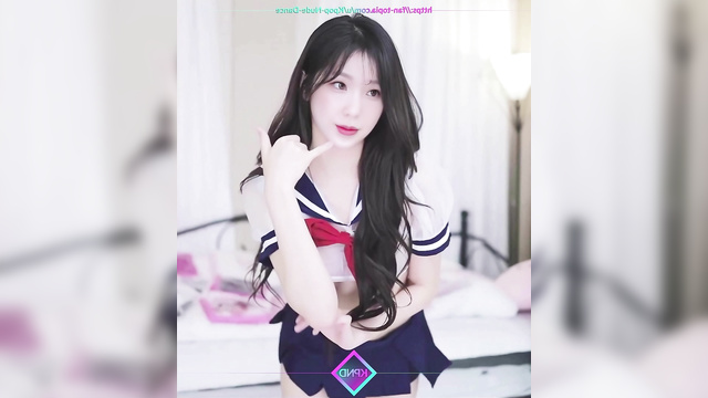 태연 소녀시대 Taeyeon loves dirty dances - solo home porn