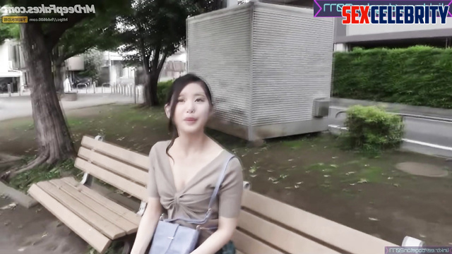 [FAKE IVE] Two Koreans met K-pop whore Wonyoung on the street (장원영 아이브)