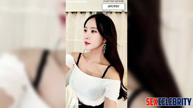 Bitch made herself silicone breasts to work on webcam, ai Hyomin 효민 티아라