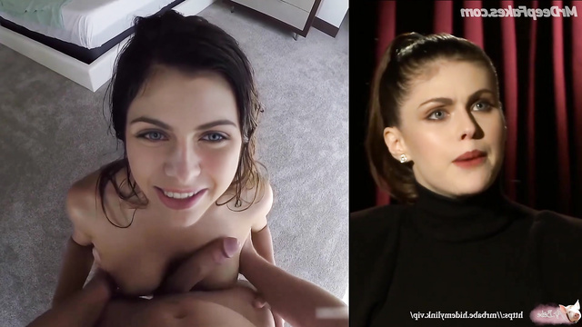 Fucking super hot roomie after shower - fake Alexandra Daddario