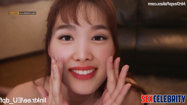 Lots of Korean cocks cum on Nayeon's face (나연 딥페이크 섹스)