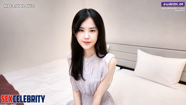 Skinny whore got pussy creampie - Naeun (나은 에이핑크) face swap