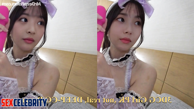 Housemaids happy to use new vibrator - fake Karina, Hanni (카리나 에스파)