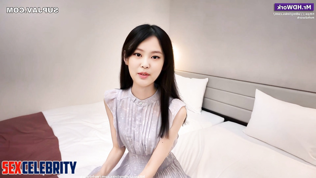 Tiny bitch always sucks in hotel - Jennie face swap (제니 블랙핑크)