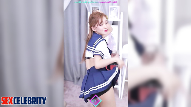 Karina aespa [카리나 가짜 포르노]. Korean schoolgirl is hungry for fucking