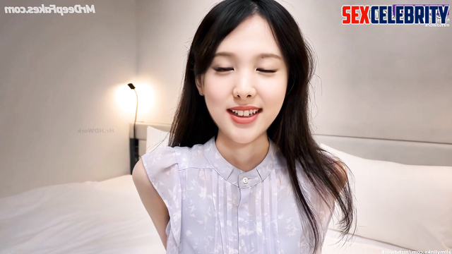 Shy little teen Nayeon (나연) gets hot creampie / TWICE 트와이스 가짜 포르노