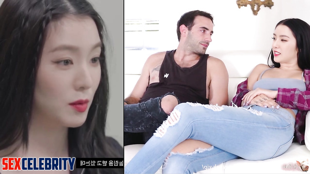 White guy twirls Korean bitch on his dick - Irene (아이린 레드벨벳)