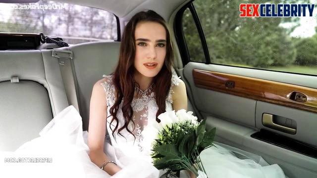 Slutty ai bride Jennifer Connelly cheats on her in a limousine