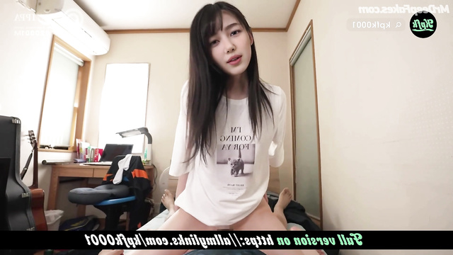 NewJeans (뉴진스) / Amateur blowjob & cock riding by Danielle 다니엘 딥페이크