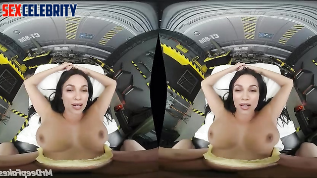 VR fakes// Missionary fuck with busty mature Rosario Dawson