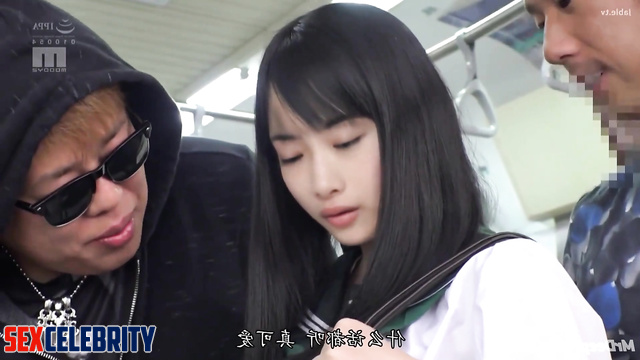 Unexpected gangbang on a subway - Satomi Ishihara 石原 さとみ ディープフェイク