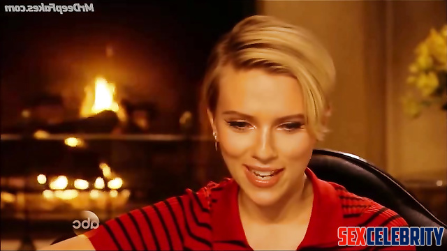 Scarlett Johansson dreams of a giant cock in her hole - fakeapp