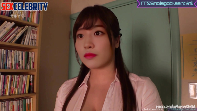 안유진 아이브 아이즈원 Yujin got a sudden cunni right in the library, deepfake porn