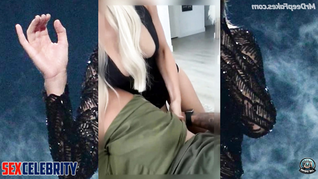 Beauty blonde wants to make handjob to stranger (Taylor Swift face swap)