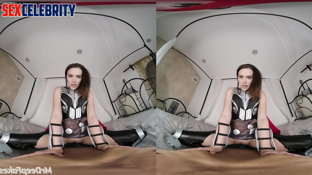 Deepfake Daisy Ridley as Rey from Star Wars wants your dick